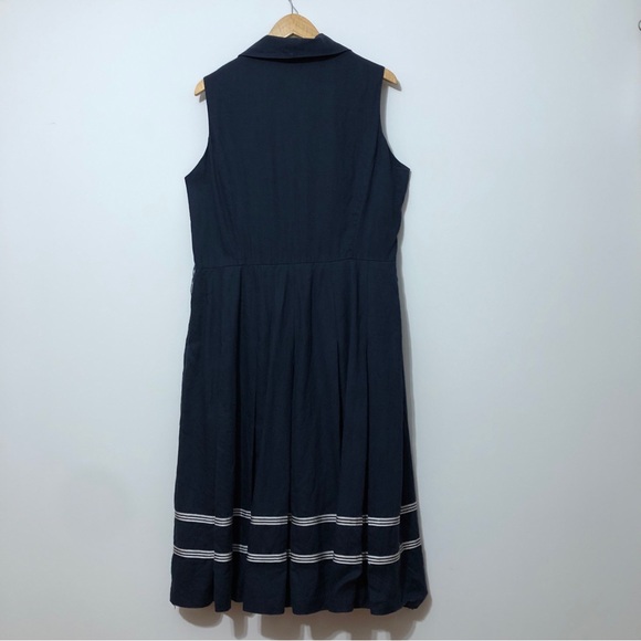 Jones New York Vintage Womens Linen Dress - Picture 5 of 9